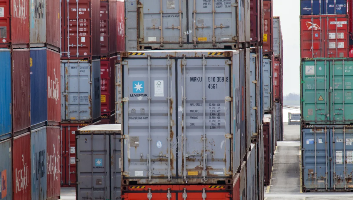 Shipping containers at port - pre-shipment fumigation services, Pakistan